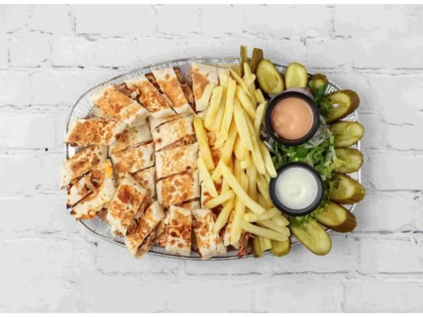صحن مبشور كبير - بدون جبن