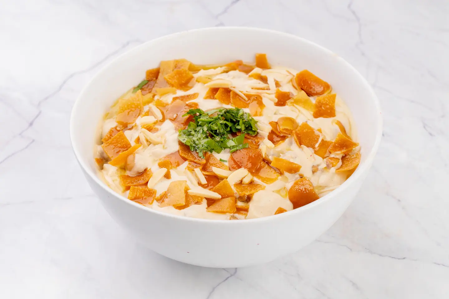 Hummus Fattah With Ghee And Almonds - Medium