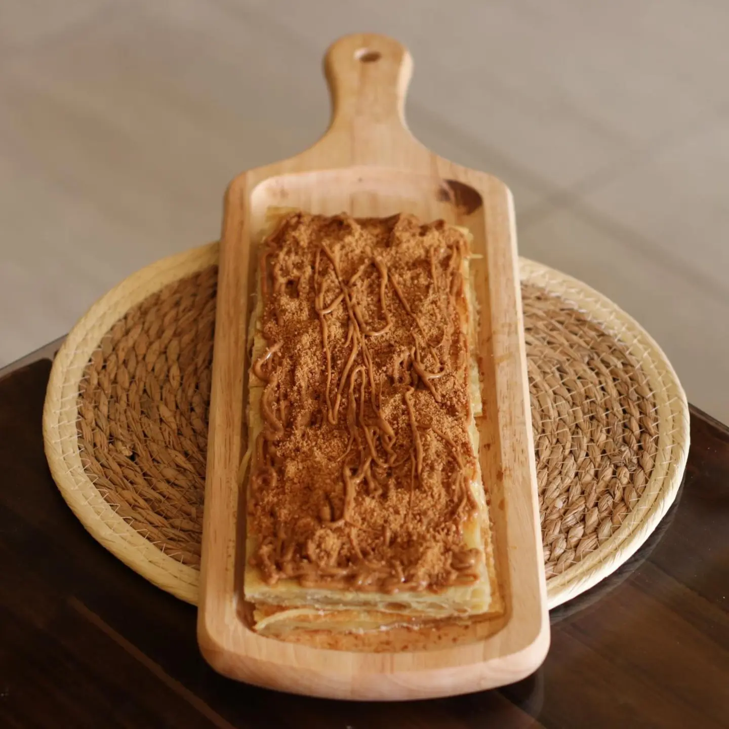 فطيرة لوتس - وسط