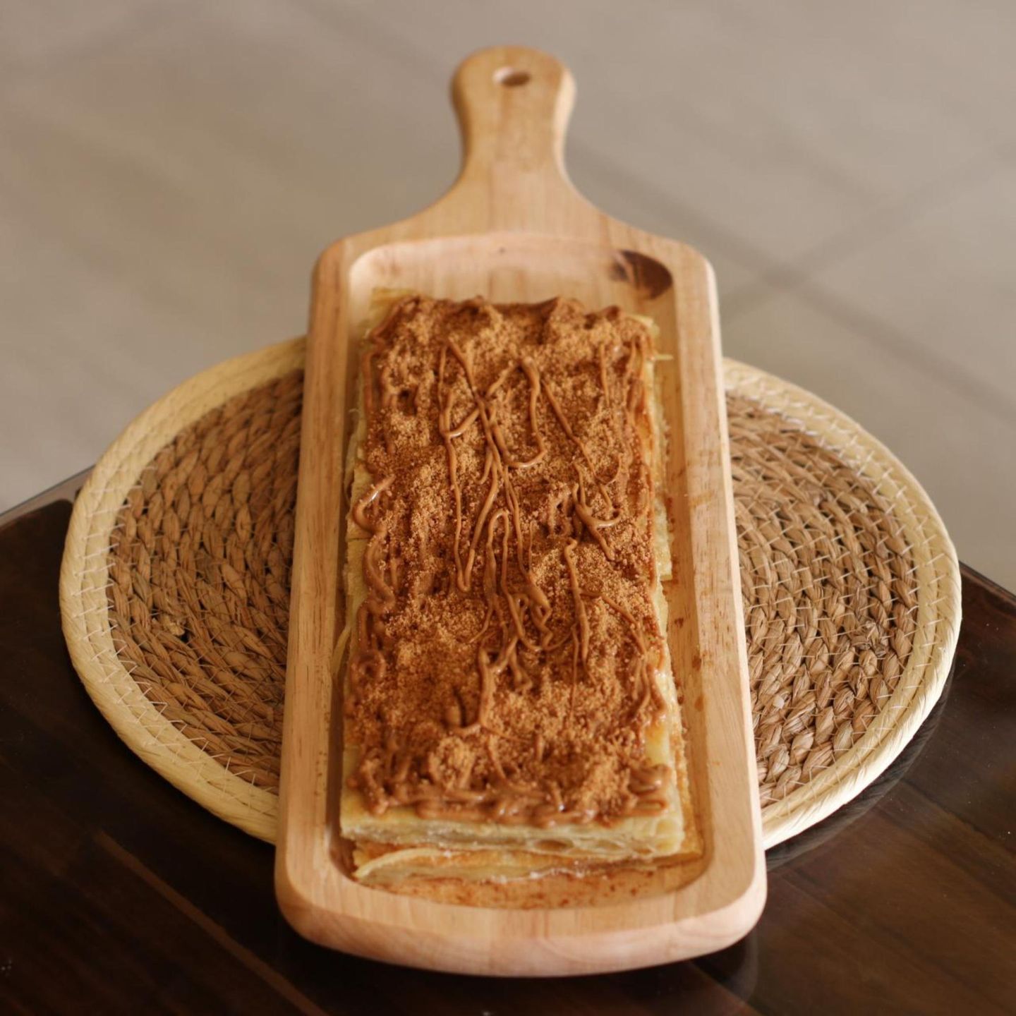 فطيرة لوتس - وسط
