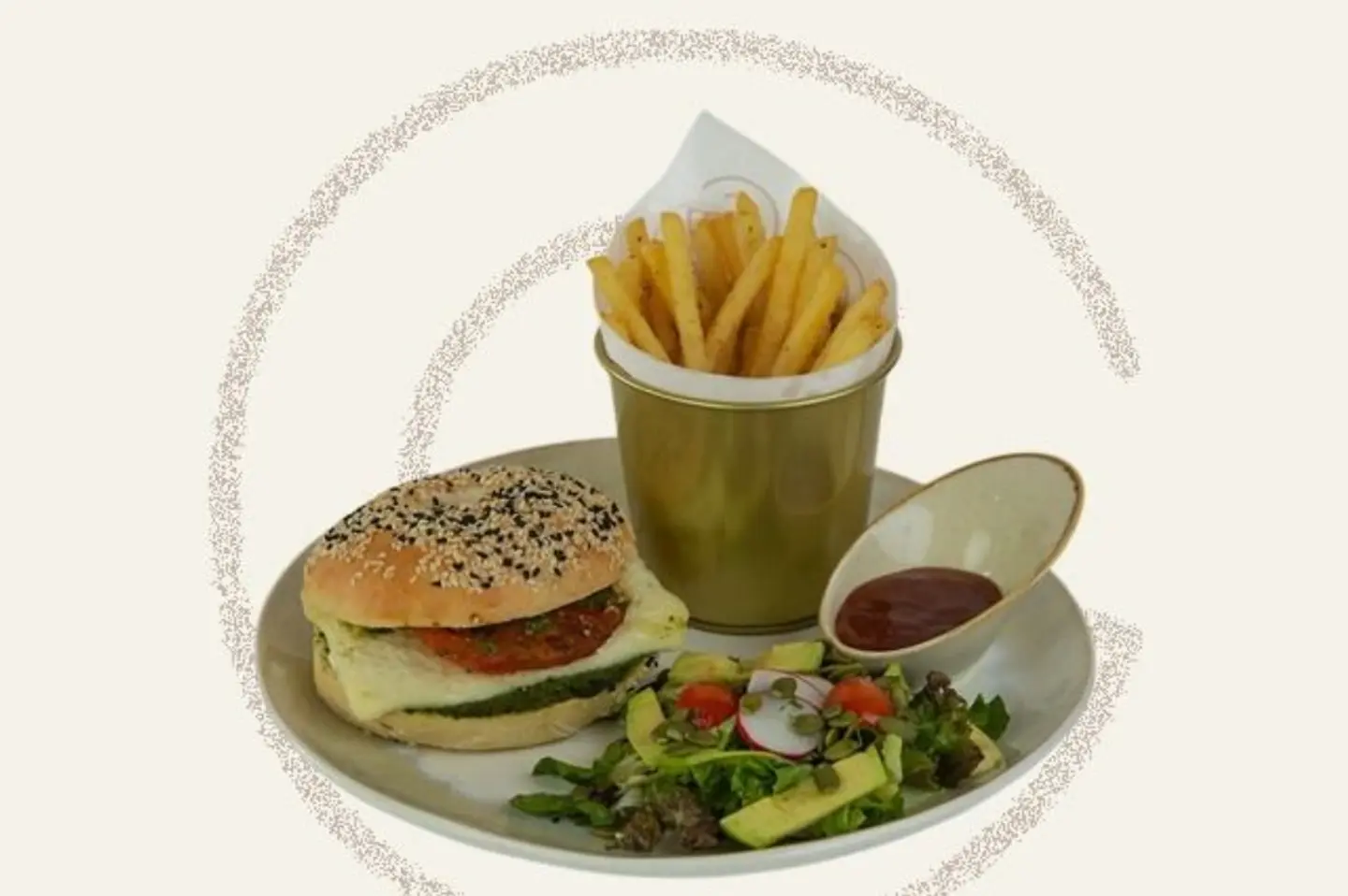 جبن الحلوم - ساندوتش