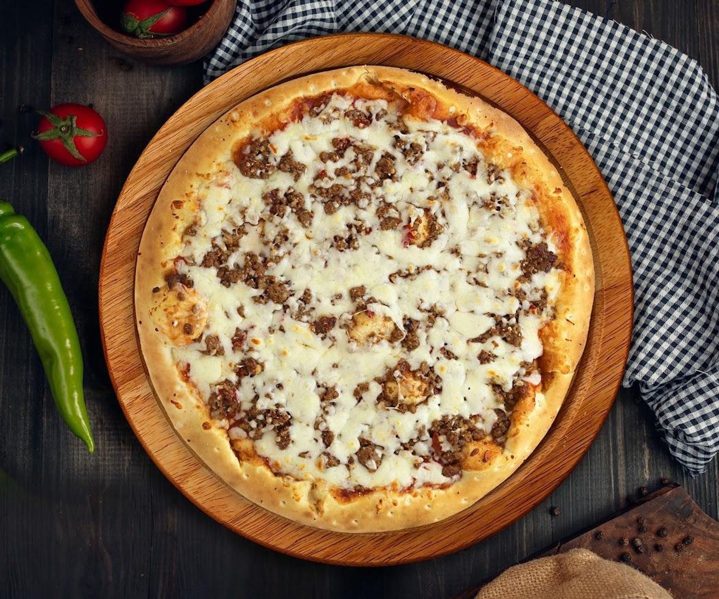 Meat Pizza - Small
