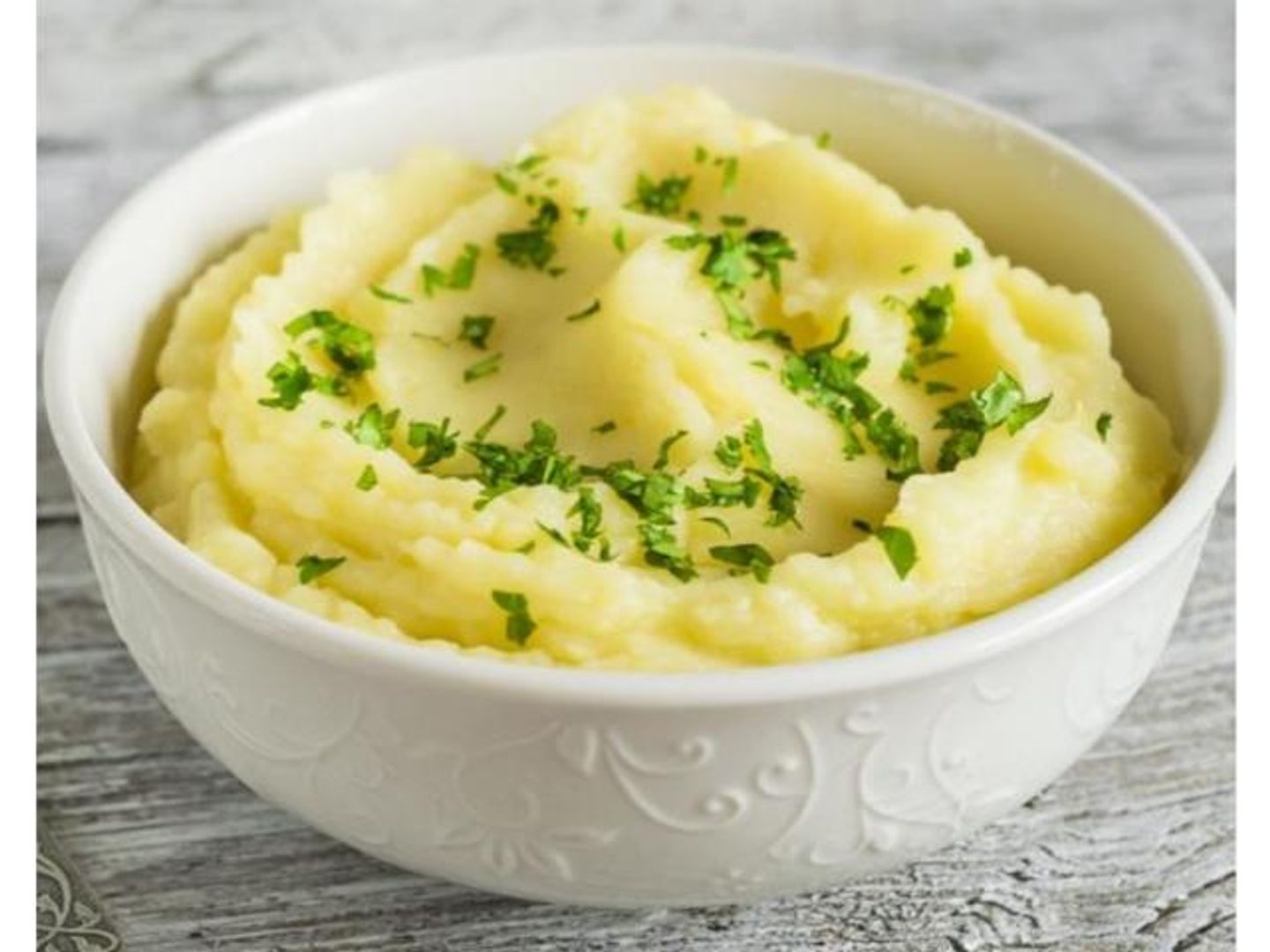 A Plate Of Mashed Potatoes - Small