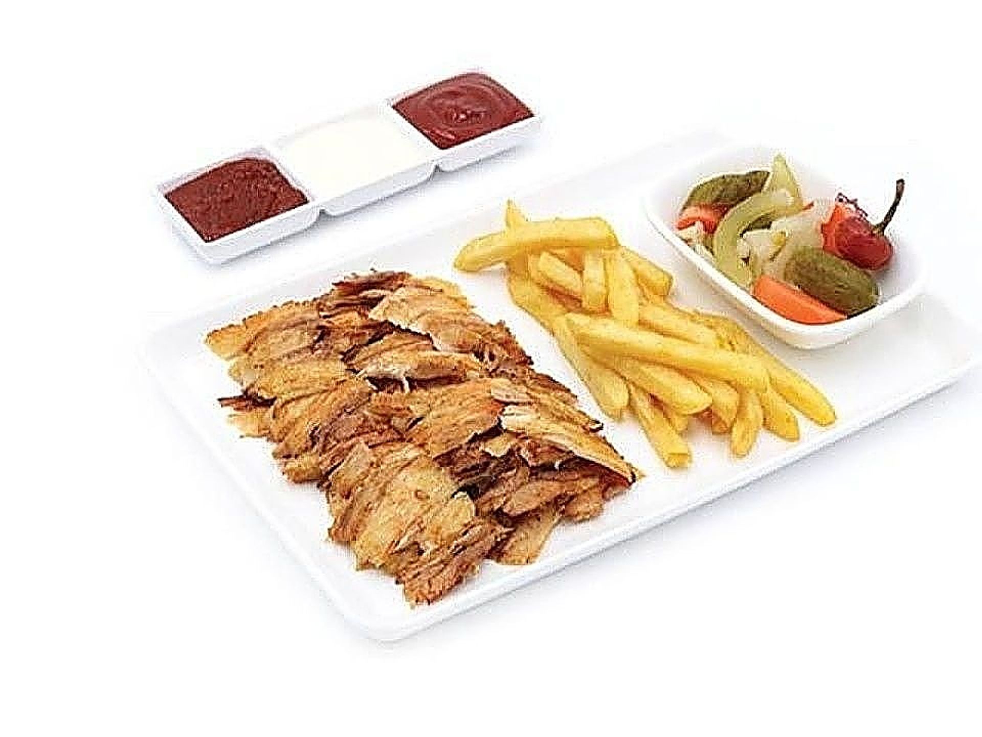 طبق شاورما - صغير