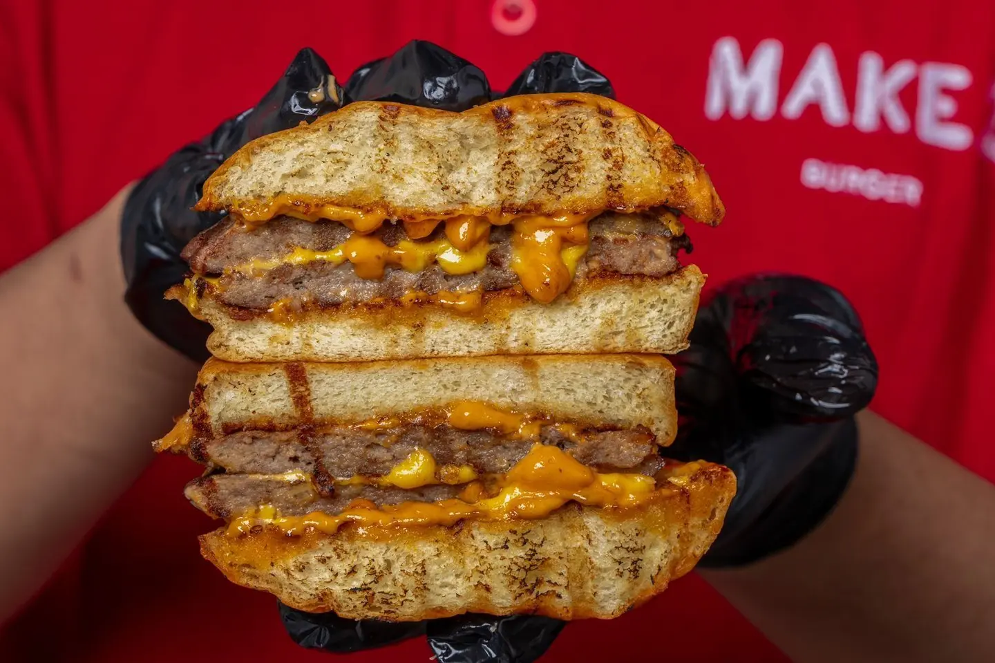 برقر المدبل - ساندوتش