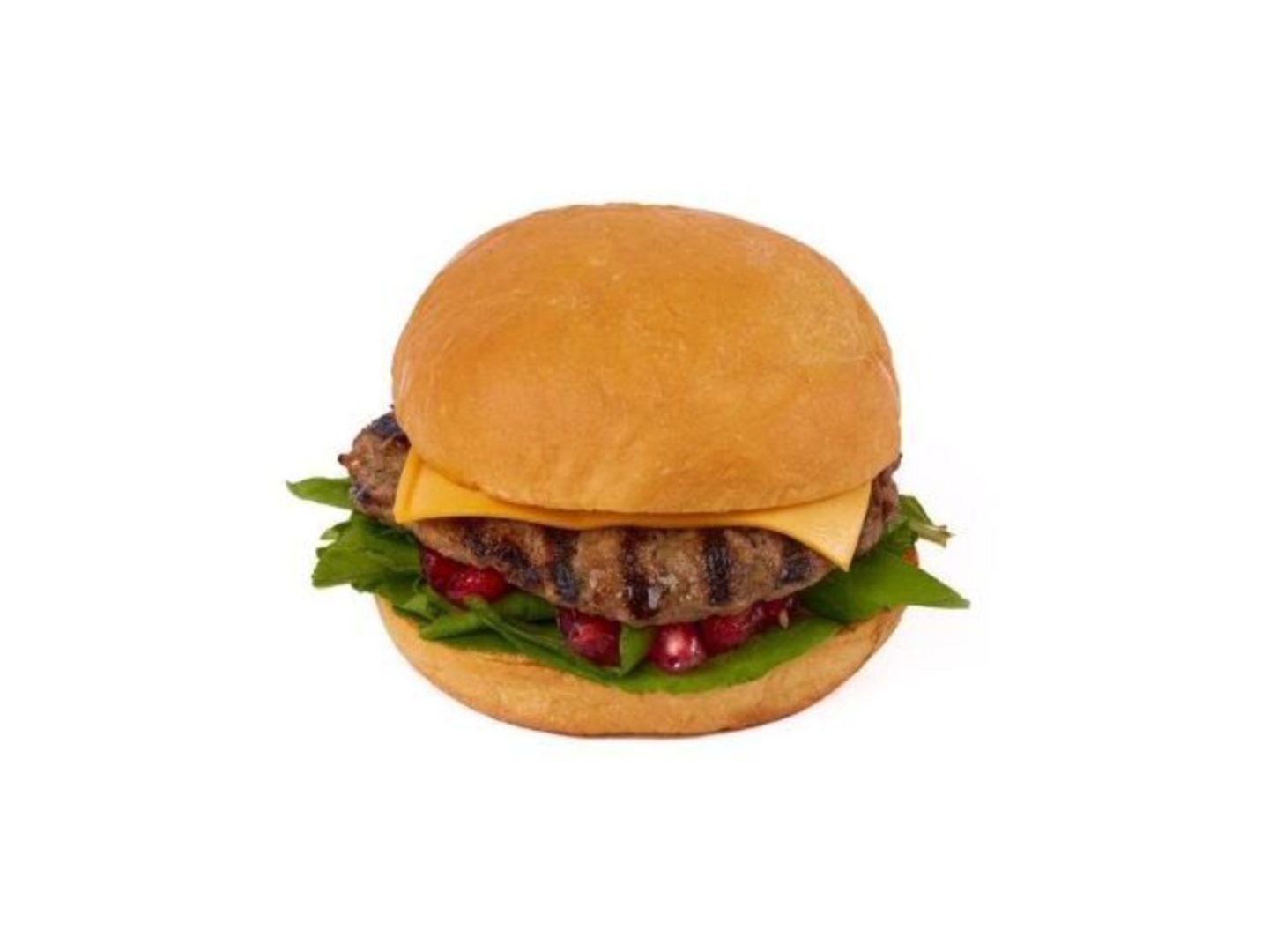 Meat Pomegranate Burger - Meal