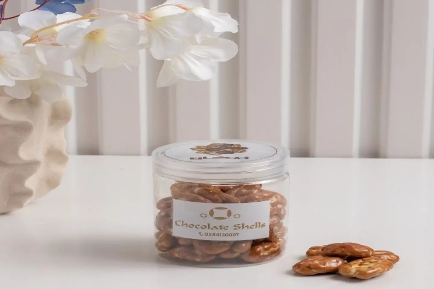 علبة بيكان كراميل - علبة بيكان كراميل ربع كيلو