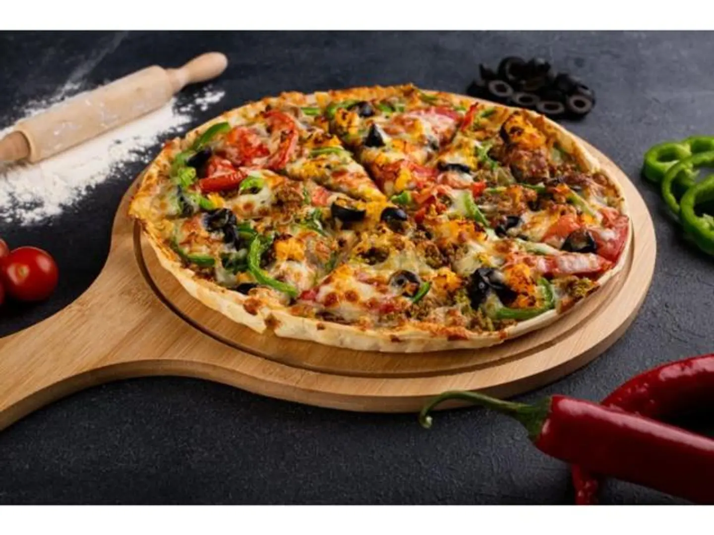 Falafel Pizza - Small