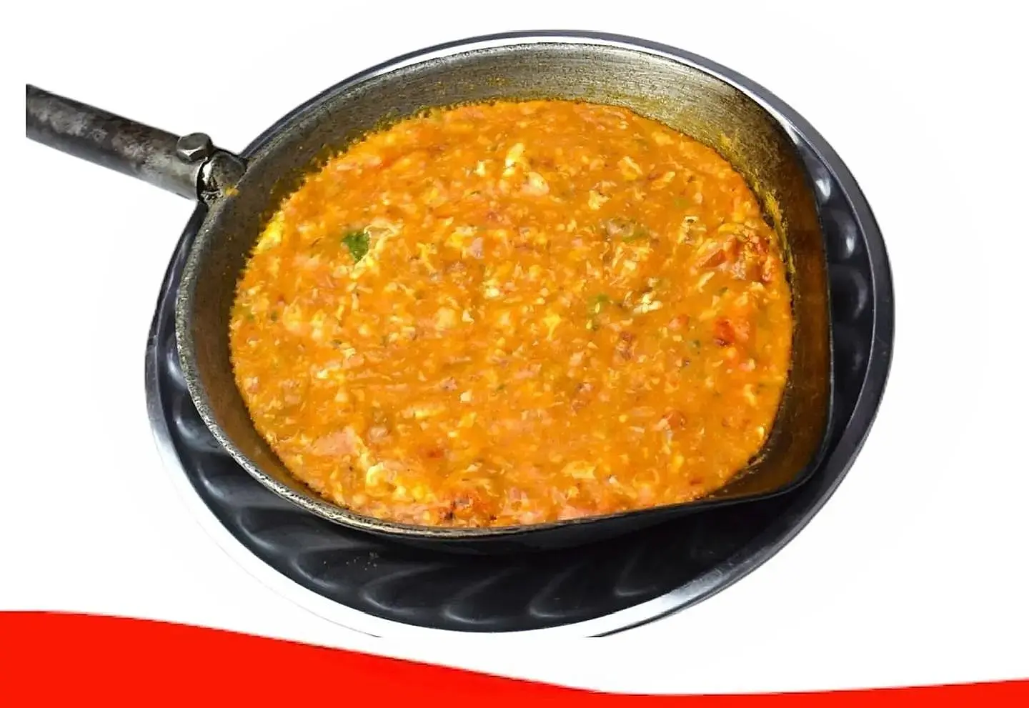 Lentils With Eggs - Pan