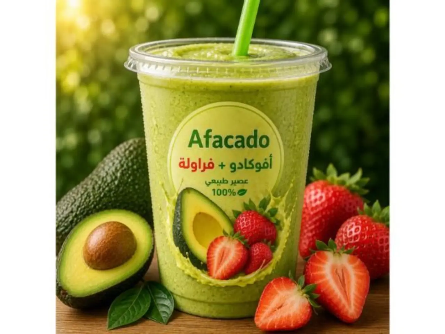 Avocado And Strawberry - Small