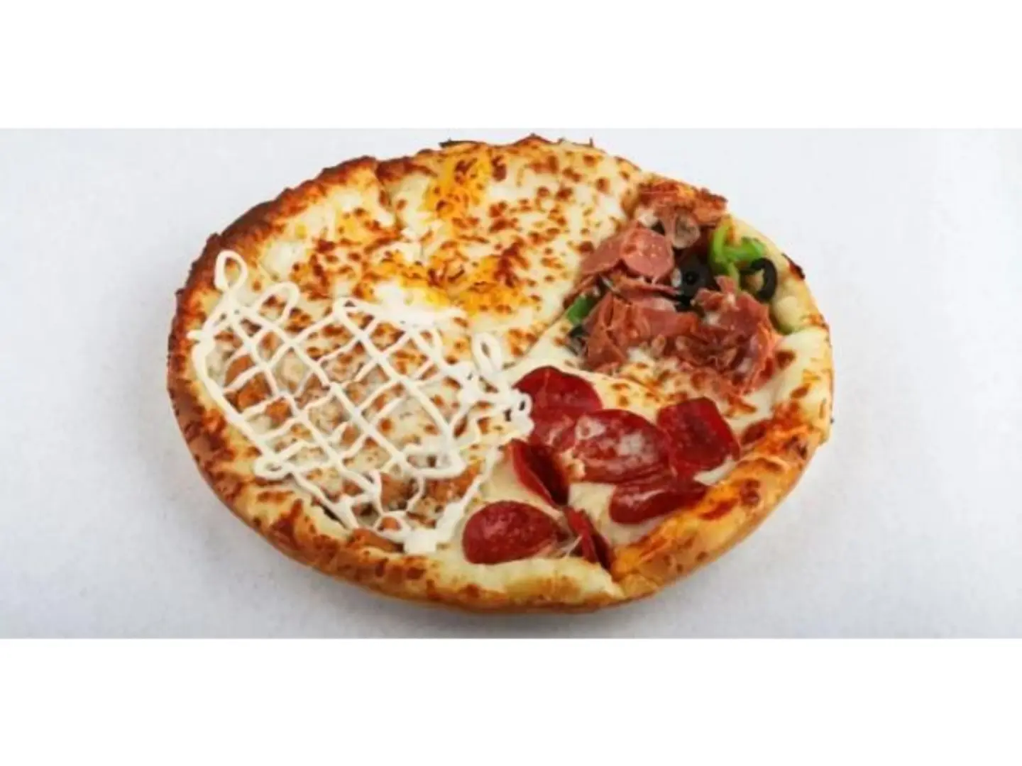 Pizza With Mozzarella Stuffed Crust - Small