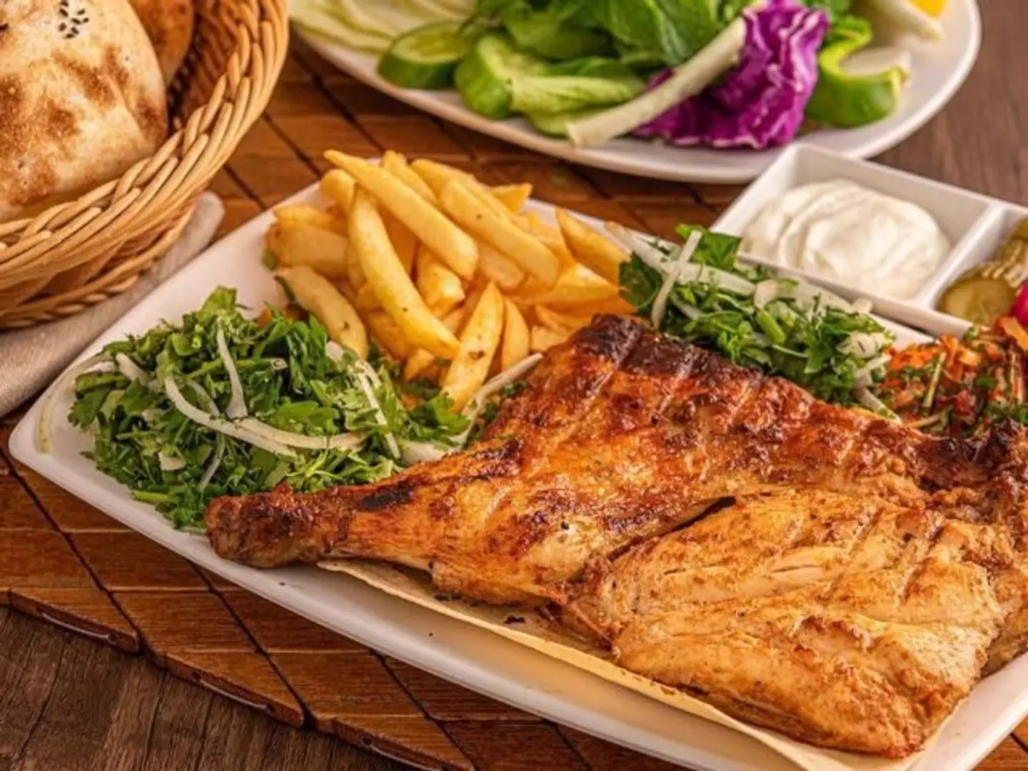 فروج شامي - نص حبه