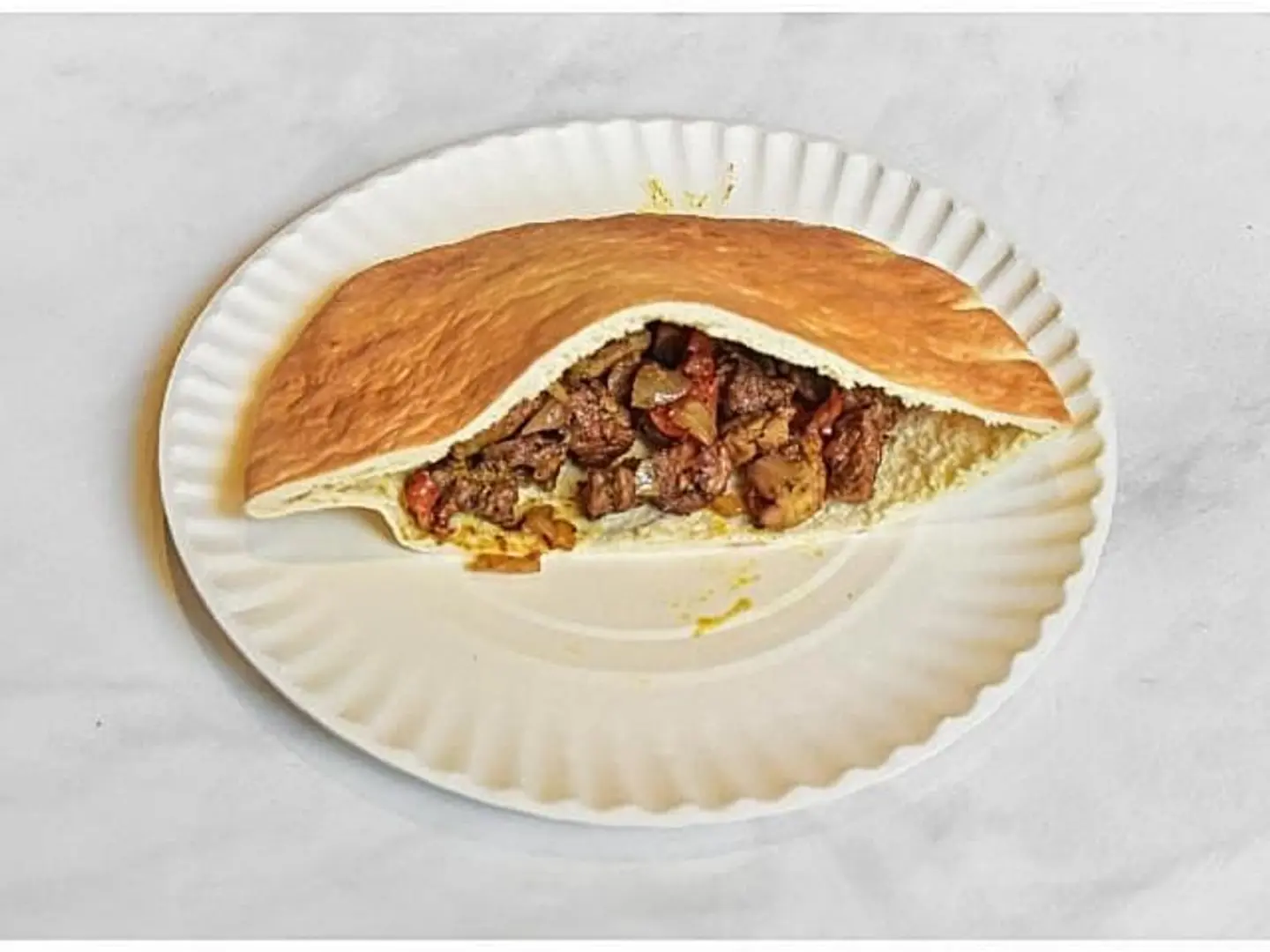 Meat Mgalgal Sandwich - Saj