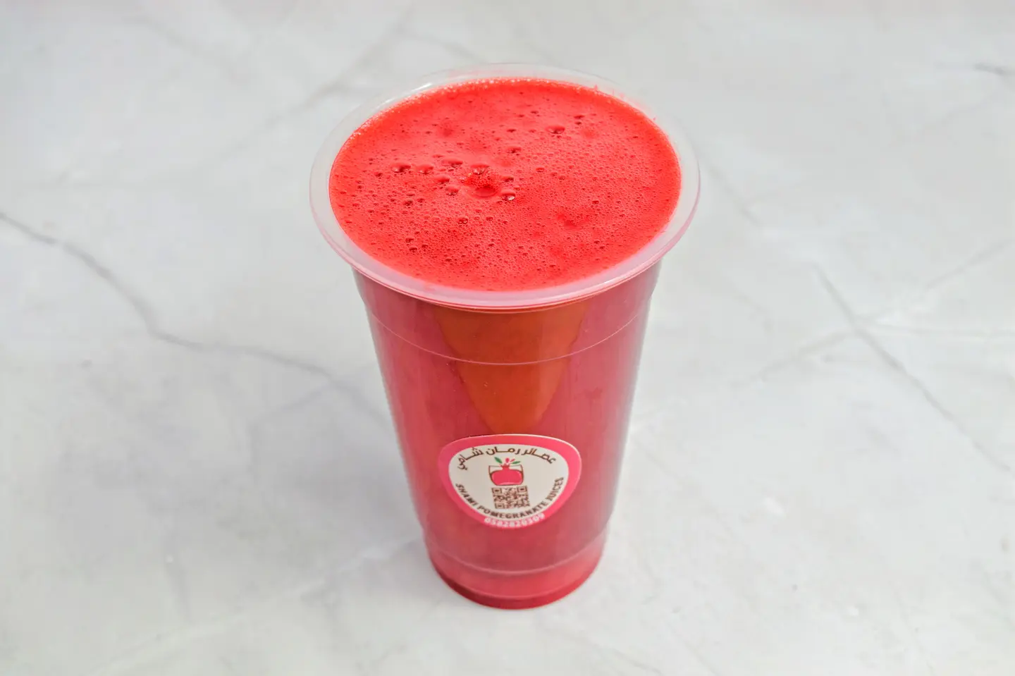 عصير رمان وبطيخ - وسط