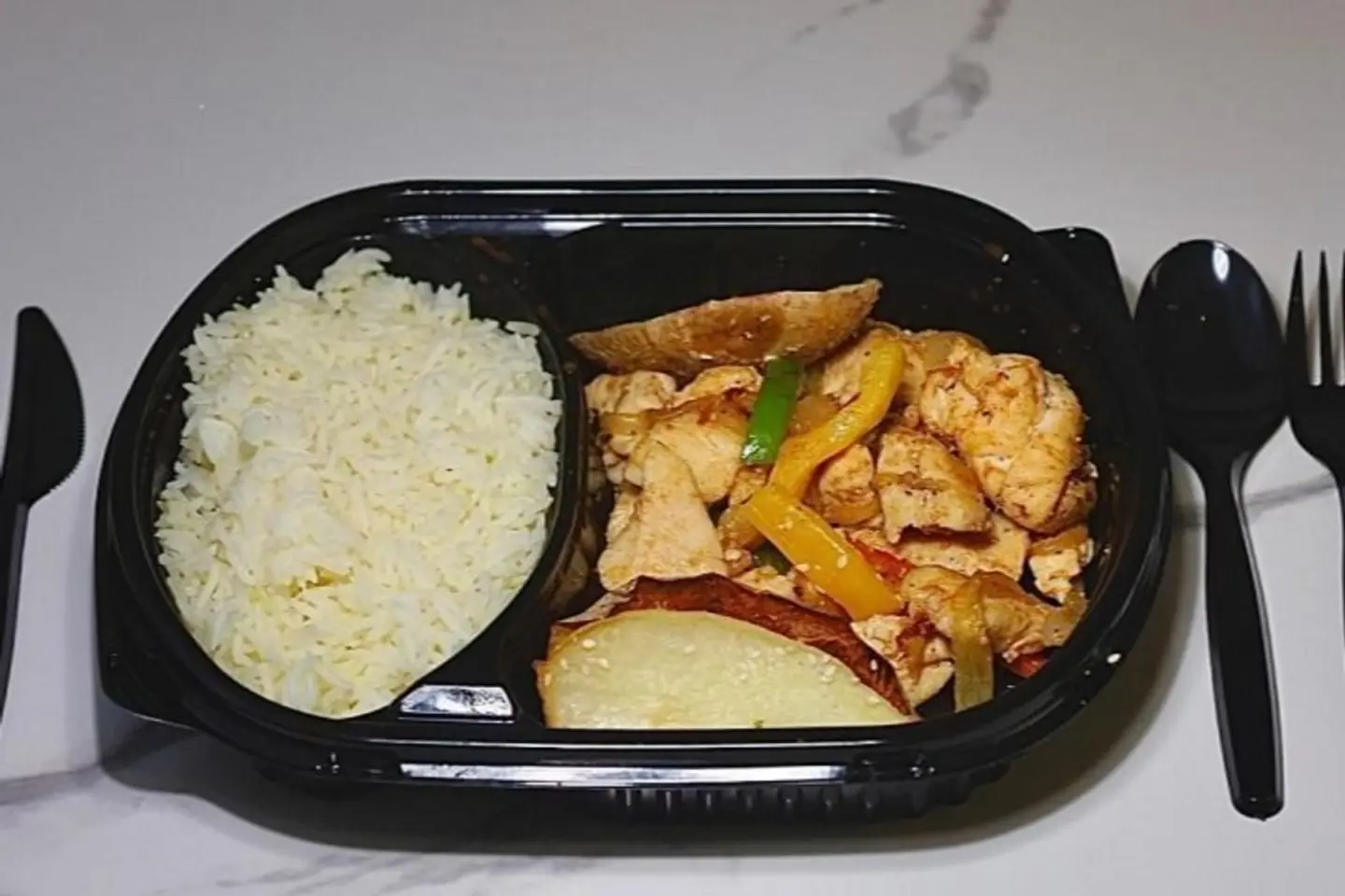 دجاج مشوي بالخضار - مائتي غرام