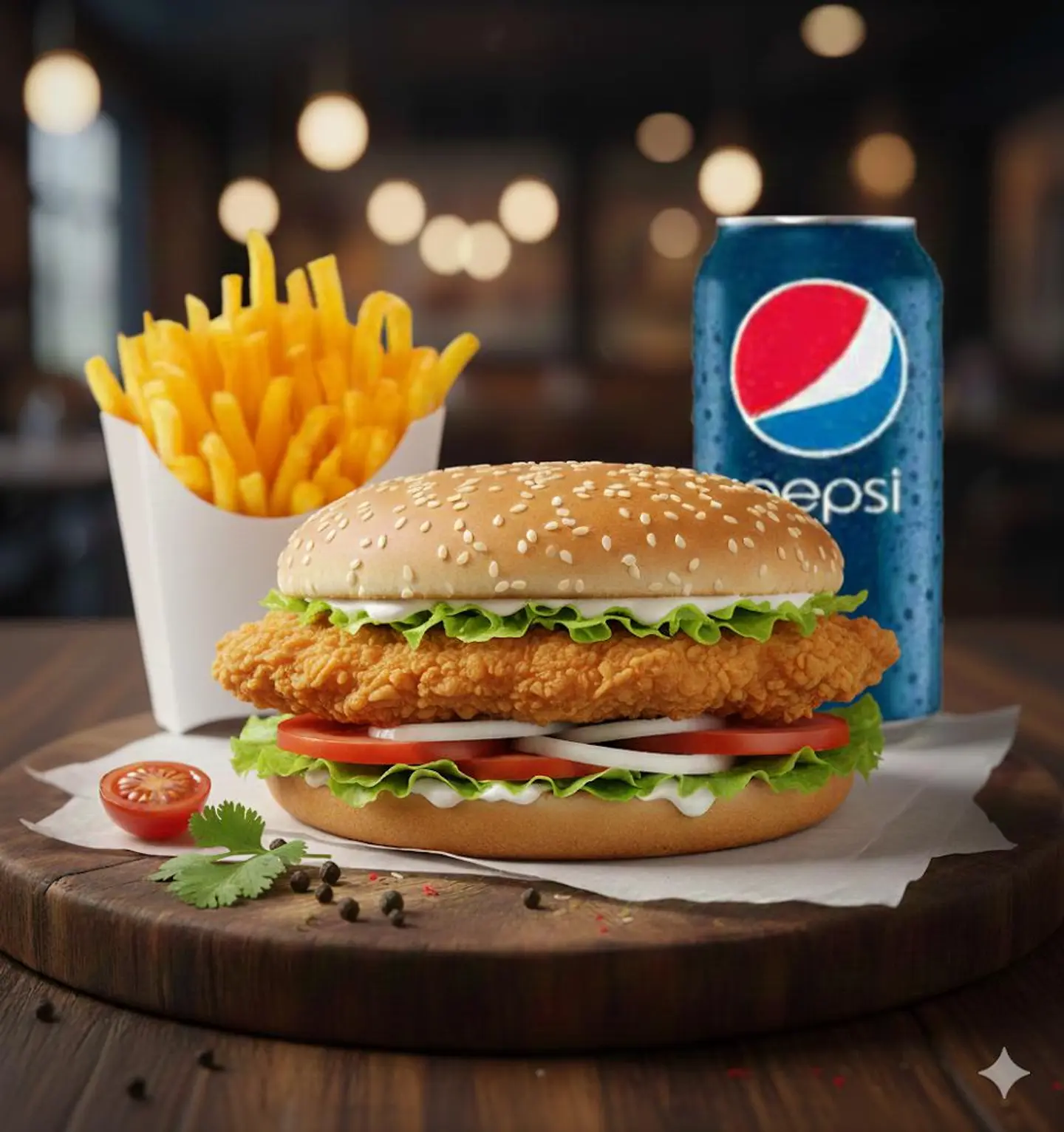 Zinger Meal - Khubz Eadi