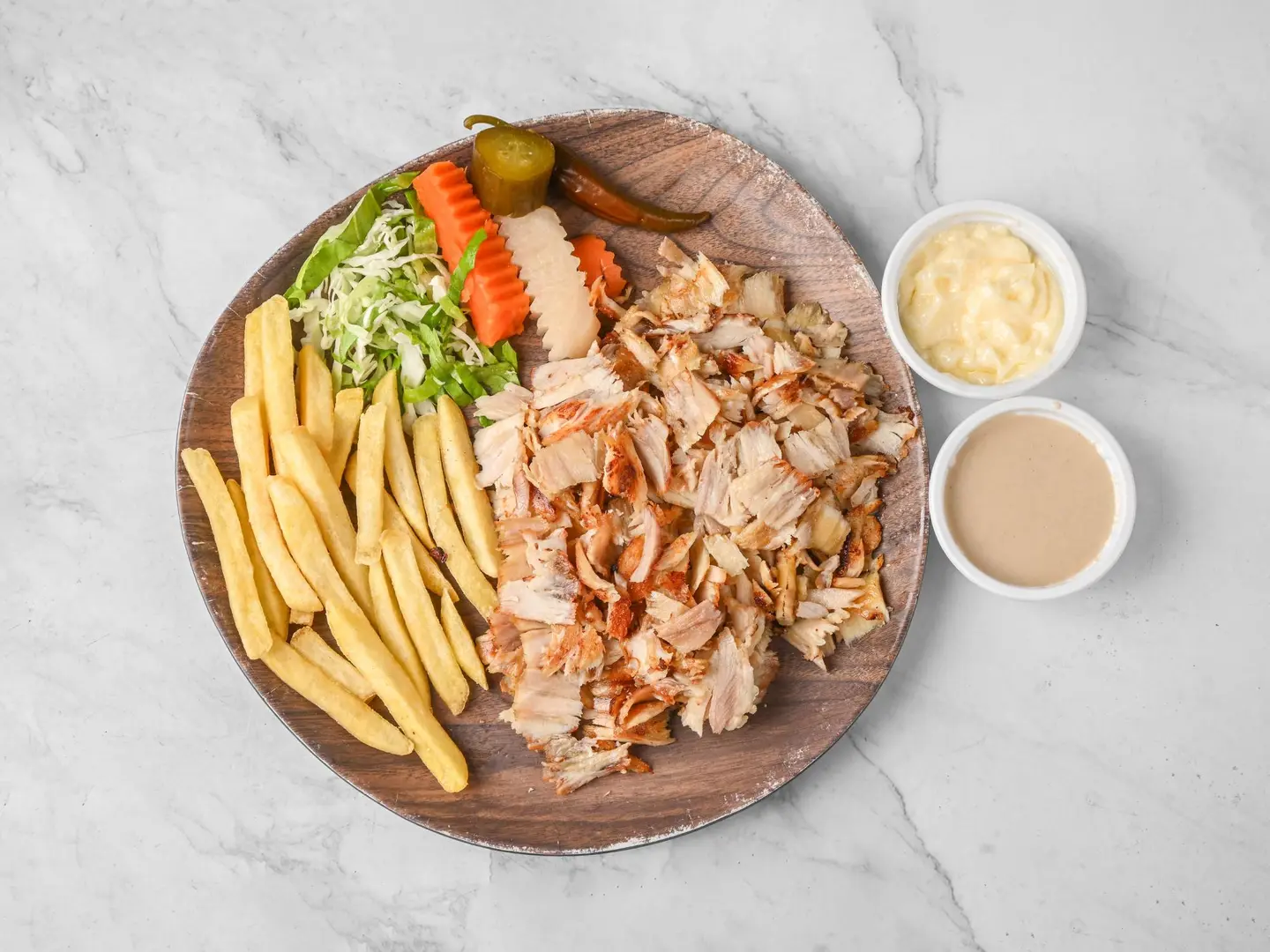 شاورما صحن - صغير