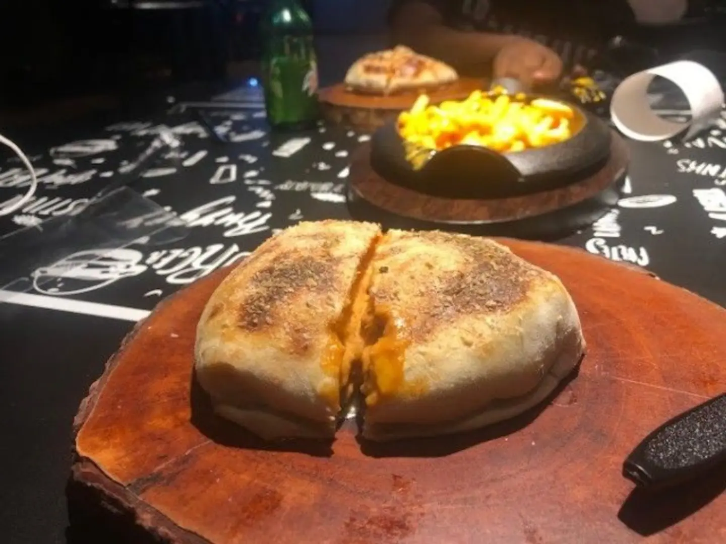 Oven Baked Meat Burger - Sandwich