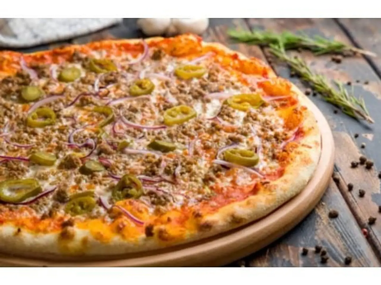 بيتزا مكسيكي - صغير