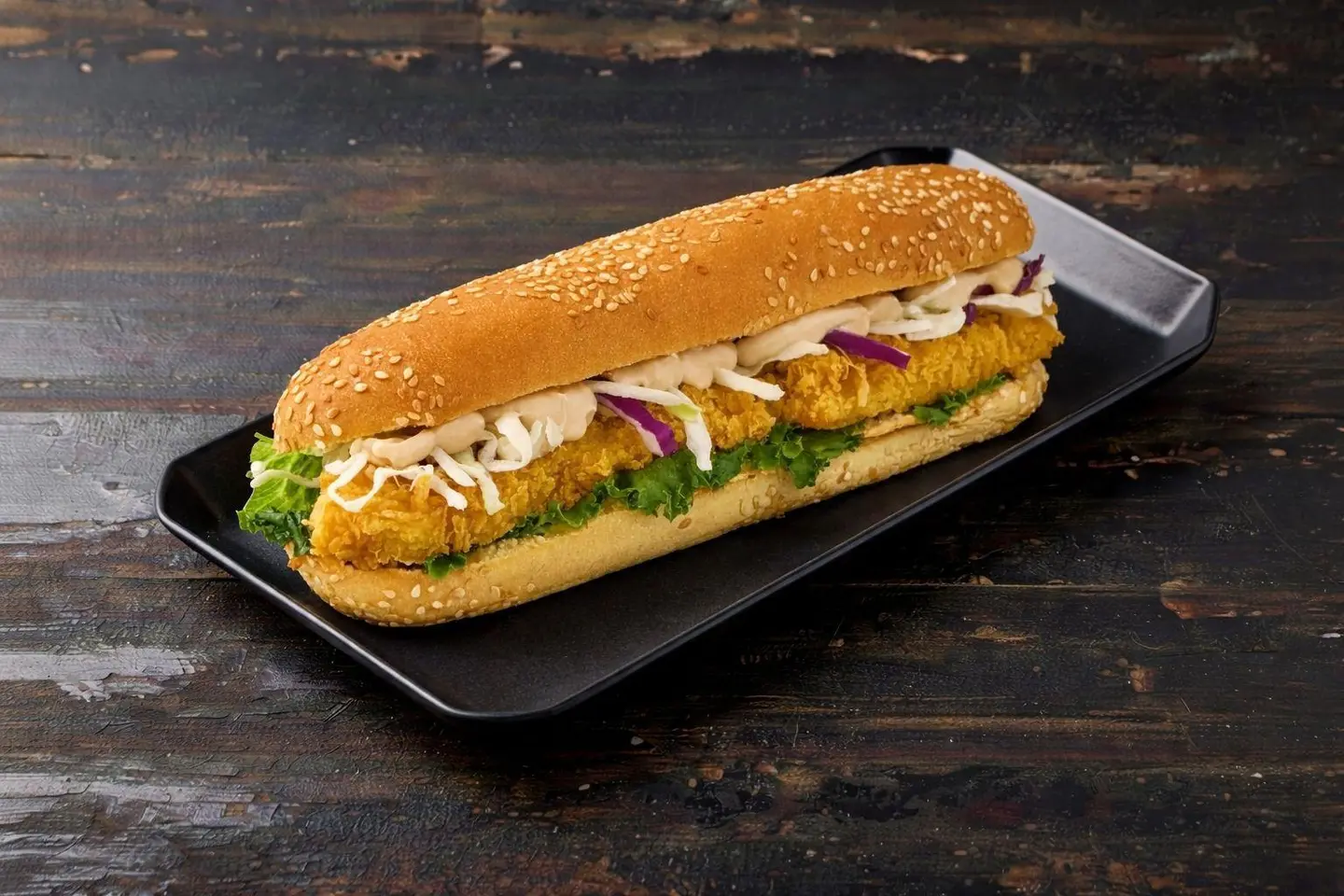 ساندوتش مسحب - عادي