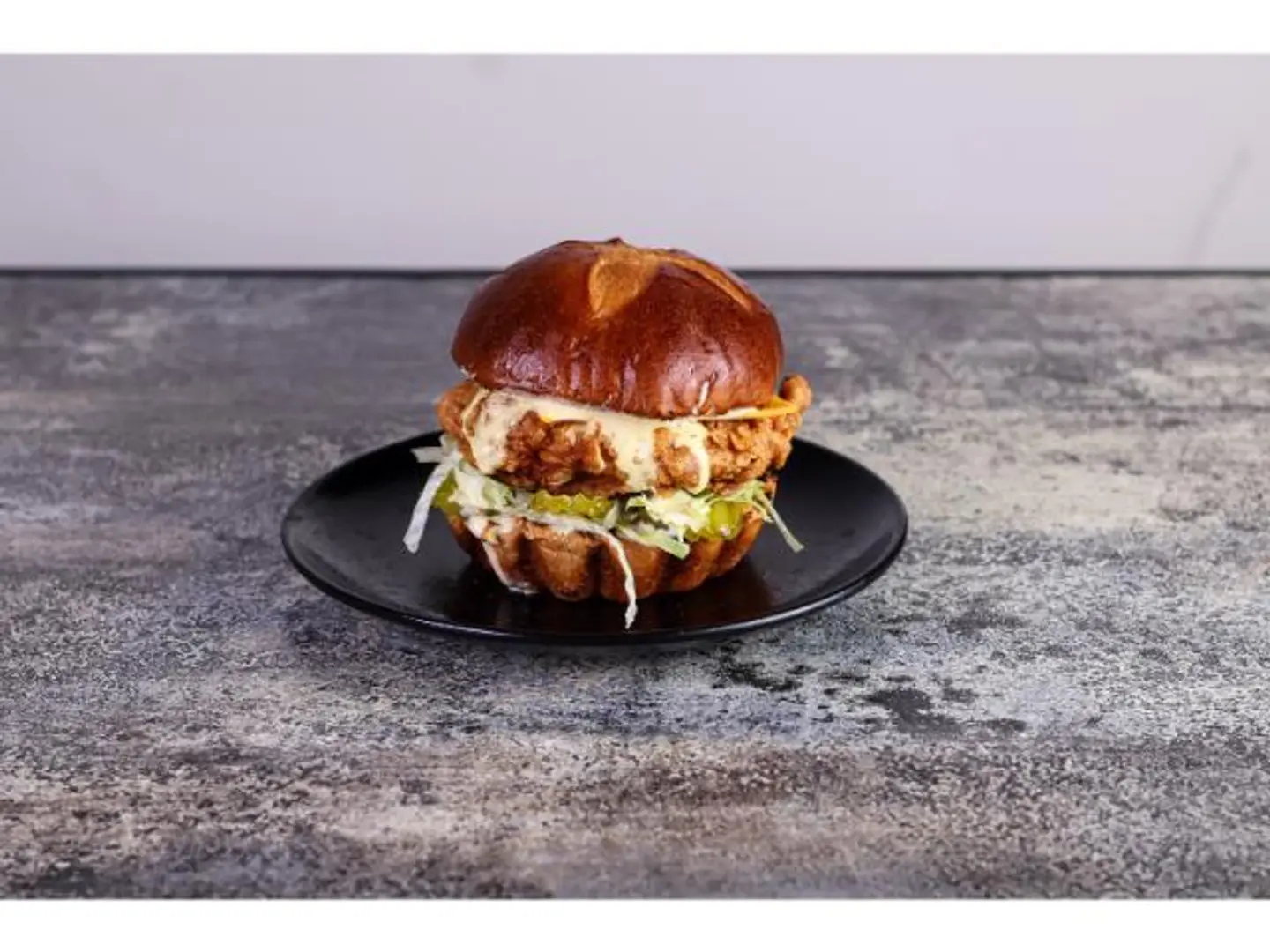 سبايسي برجر دجاج - ساندويش