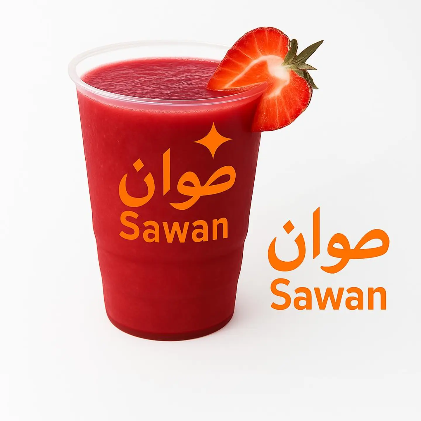 عصير فراولة - صغير