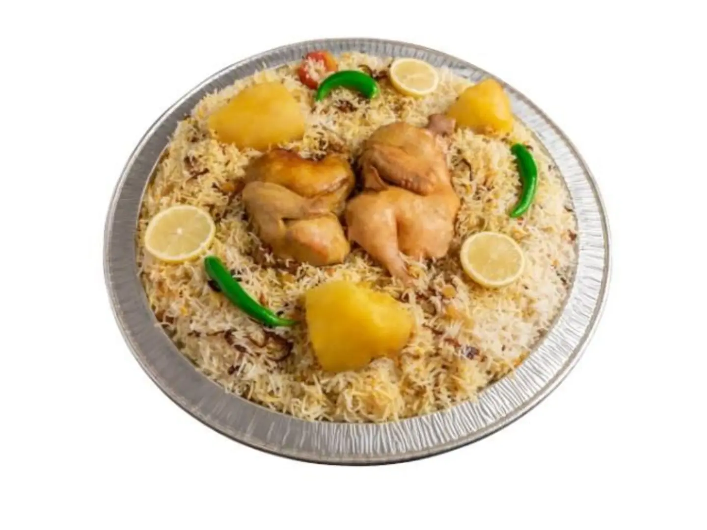 دجاج زربيان مع أرز - ربع دجاجة