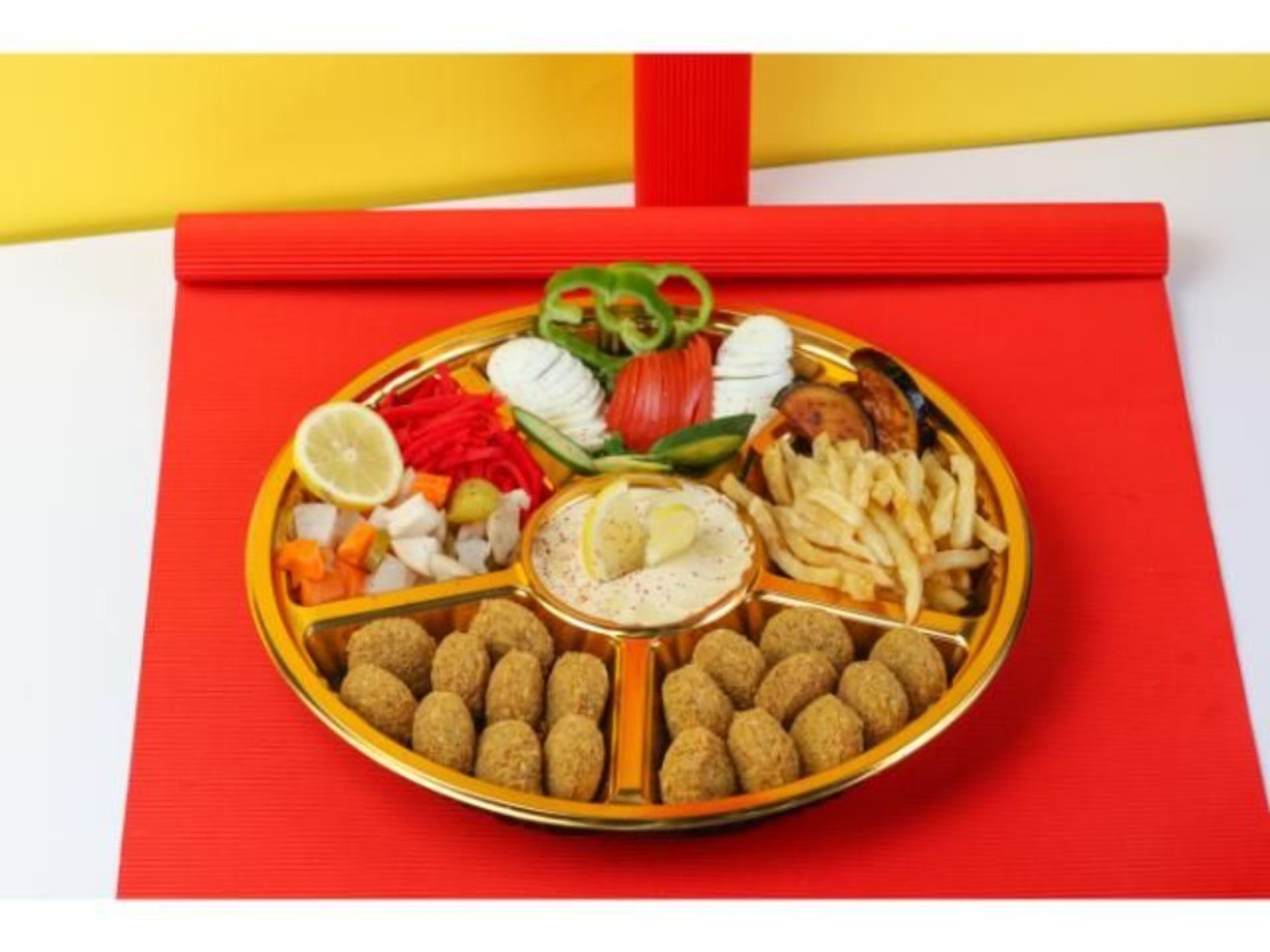 صحن مشكل - صغير
