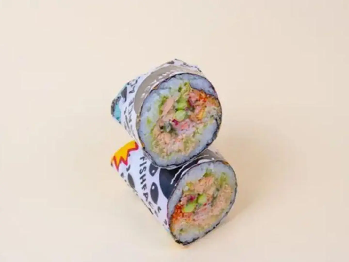 Salmon & Kani (Honey Glaze) Burrito - Small