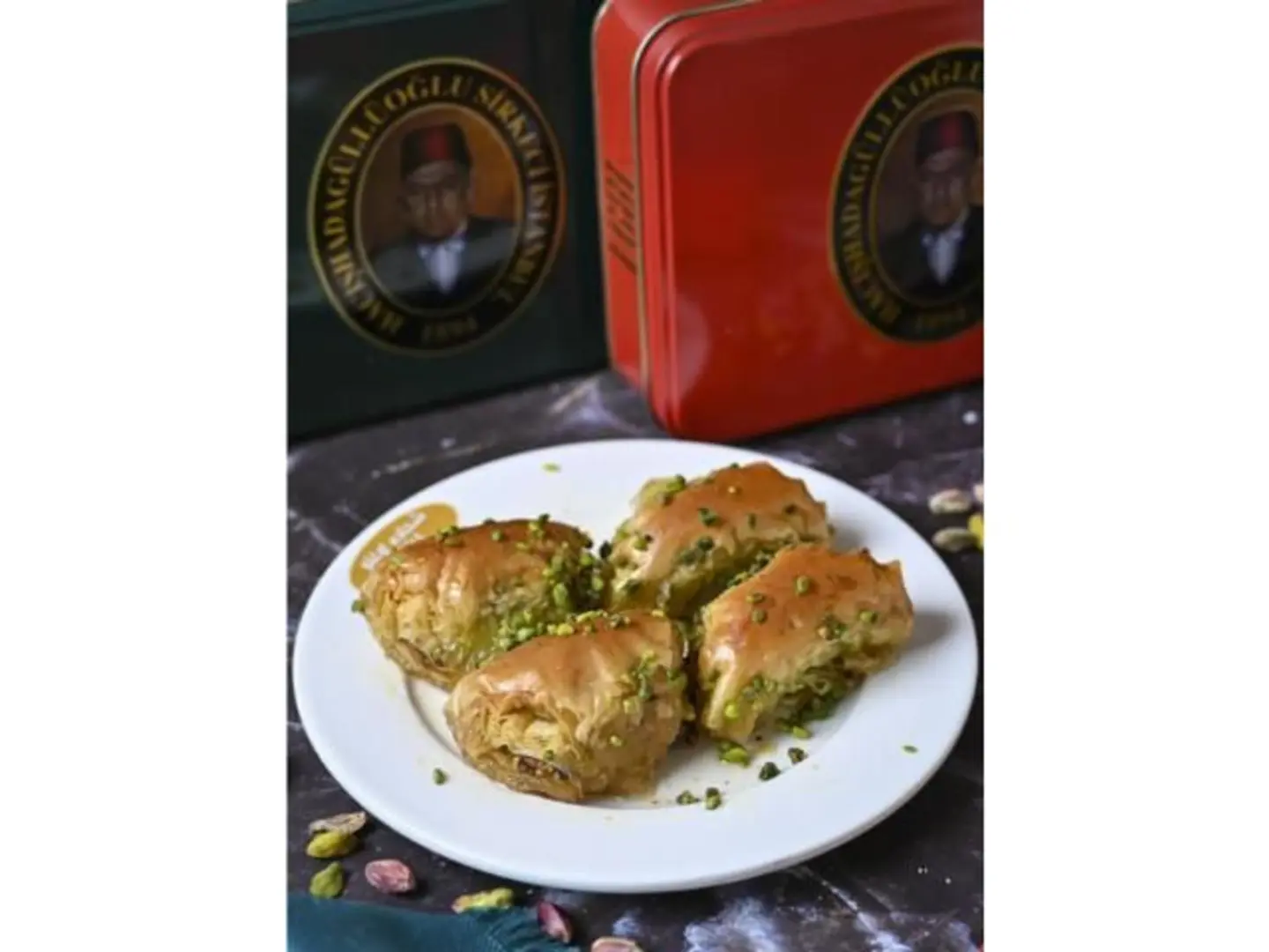 بقلاوة شعبيات فستق - نص كيلو