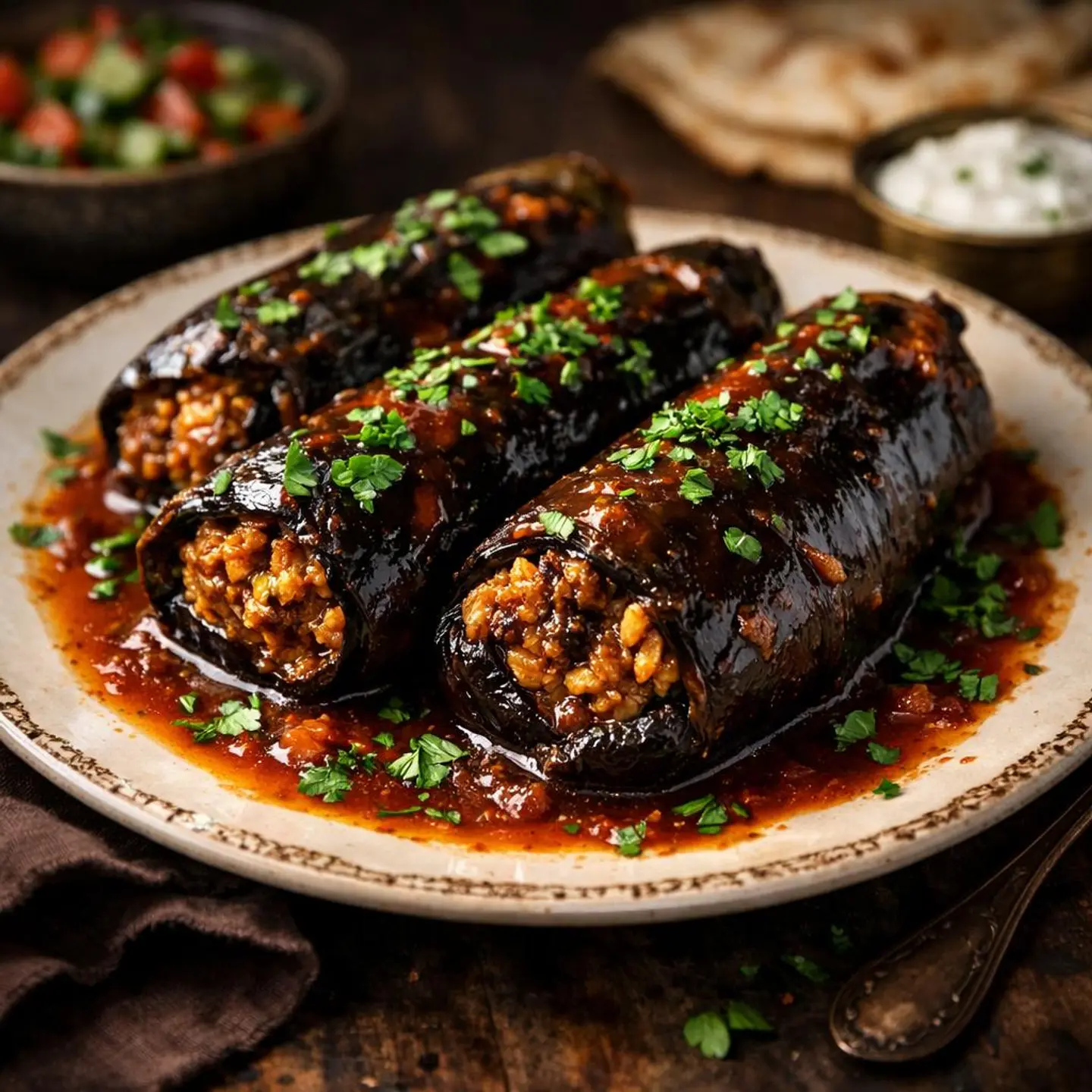 باذنجان محشي - صغير