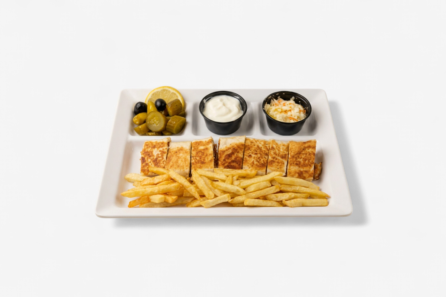 Medium Arabic Plate - Without Cheese