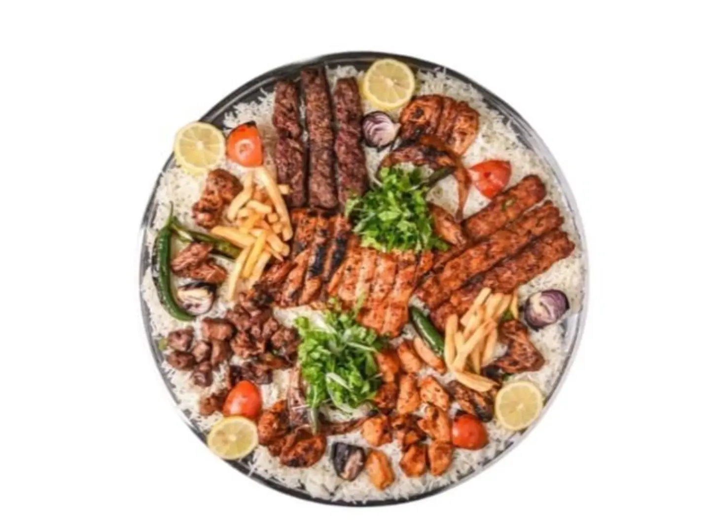 صينية مشكل مع الأرز بالكيلو - 1 كيلو