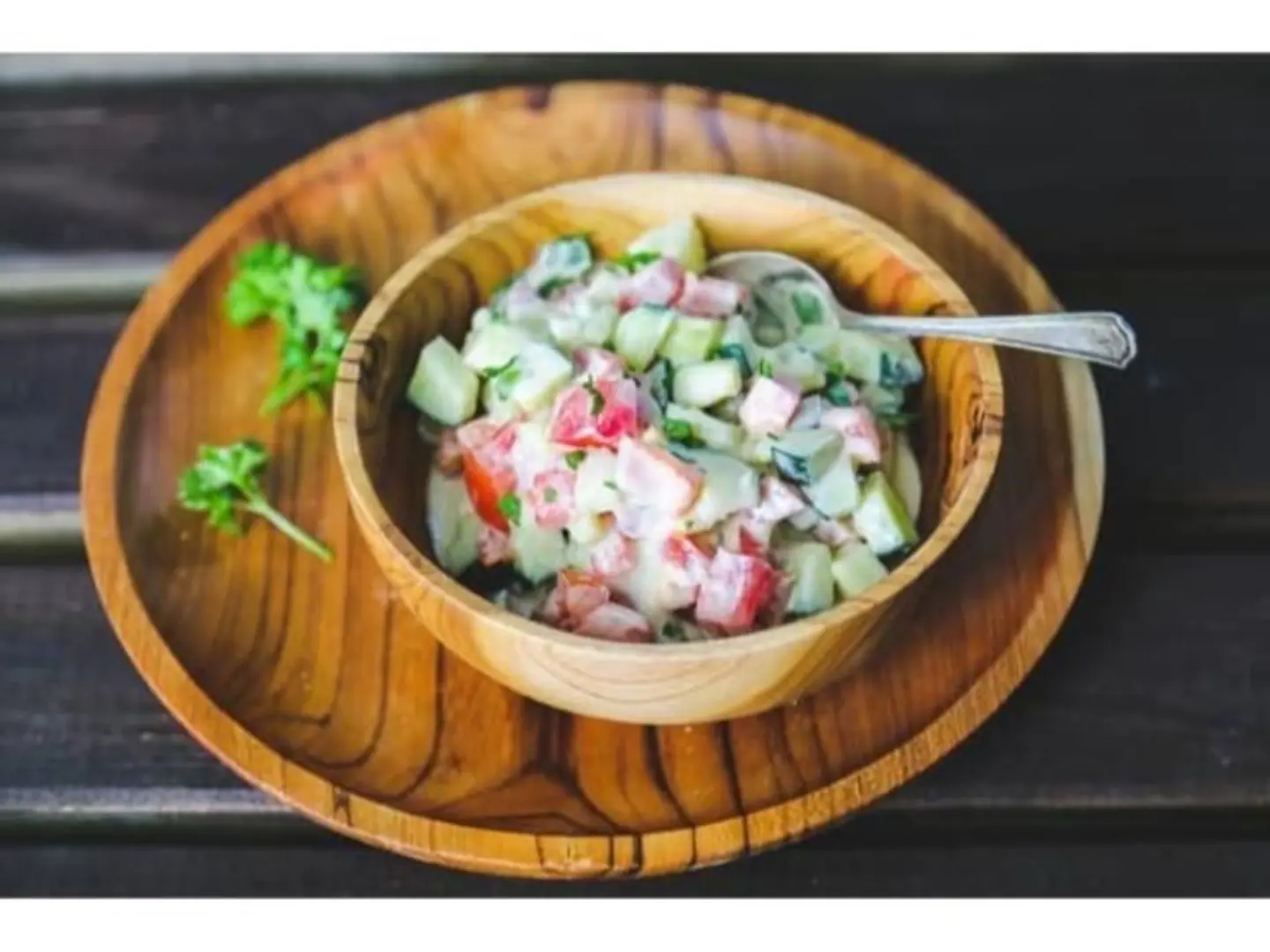 سلطة بالطحينية - صغير