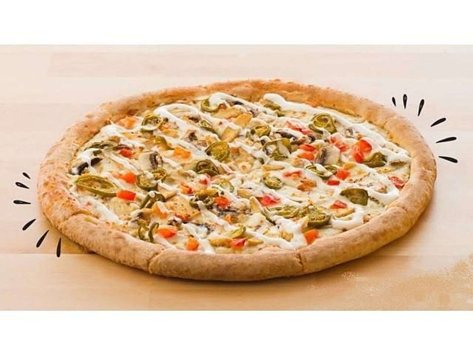 بيتزا رانش - وسط