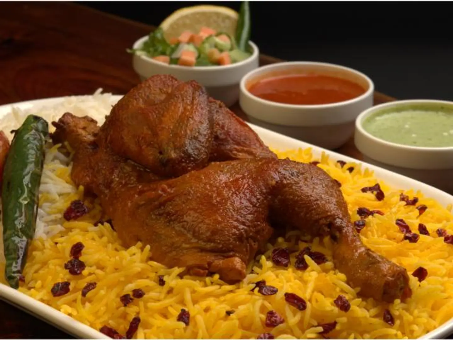 Zereshk Polo With Chicken - Quarter