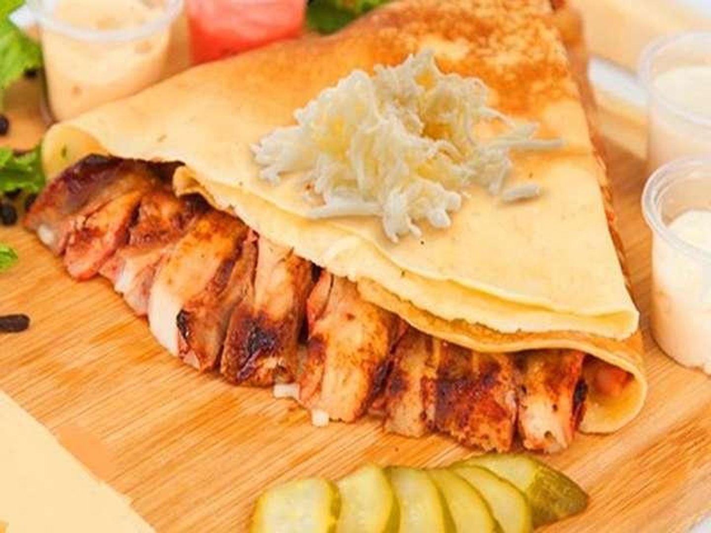 شاورما فراخ - وسط