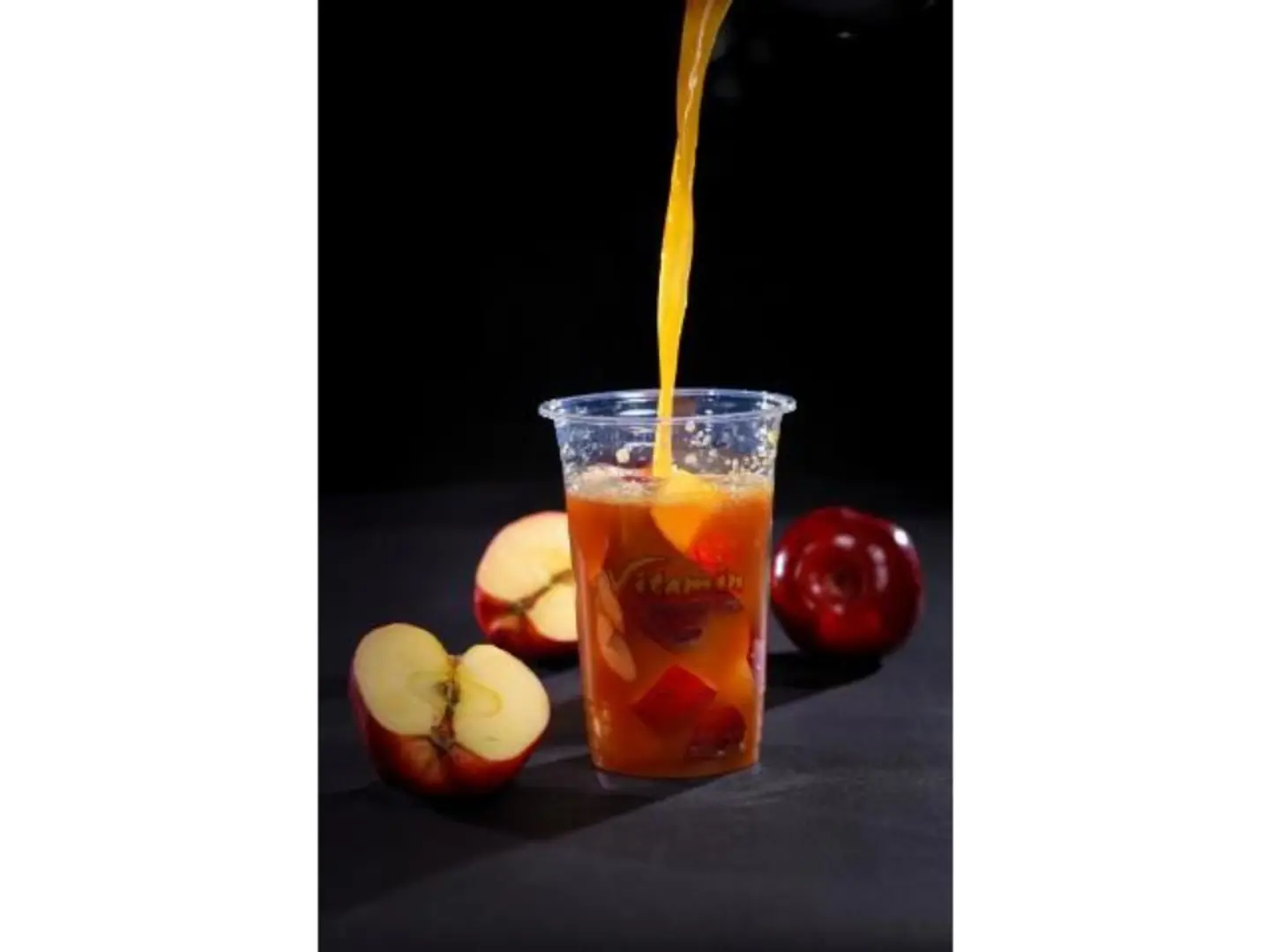 Red Apple Juice Pieces - Medium