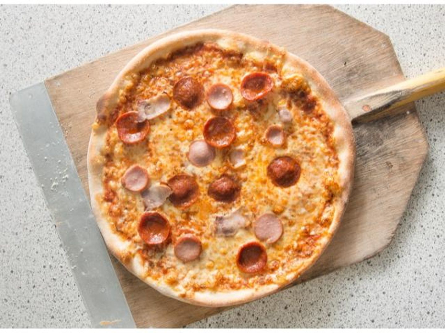 Pepperoni With Hot Dog - Small