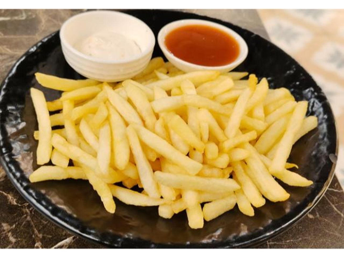 بطاطس مقلية - وسط