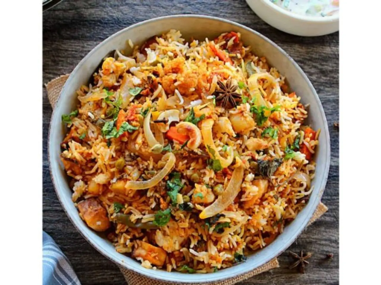Vegetable Biryani - Half