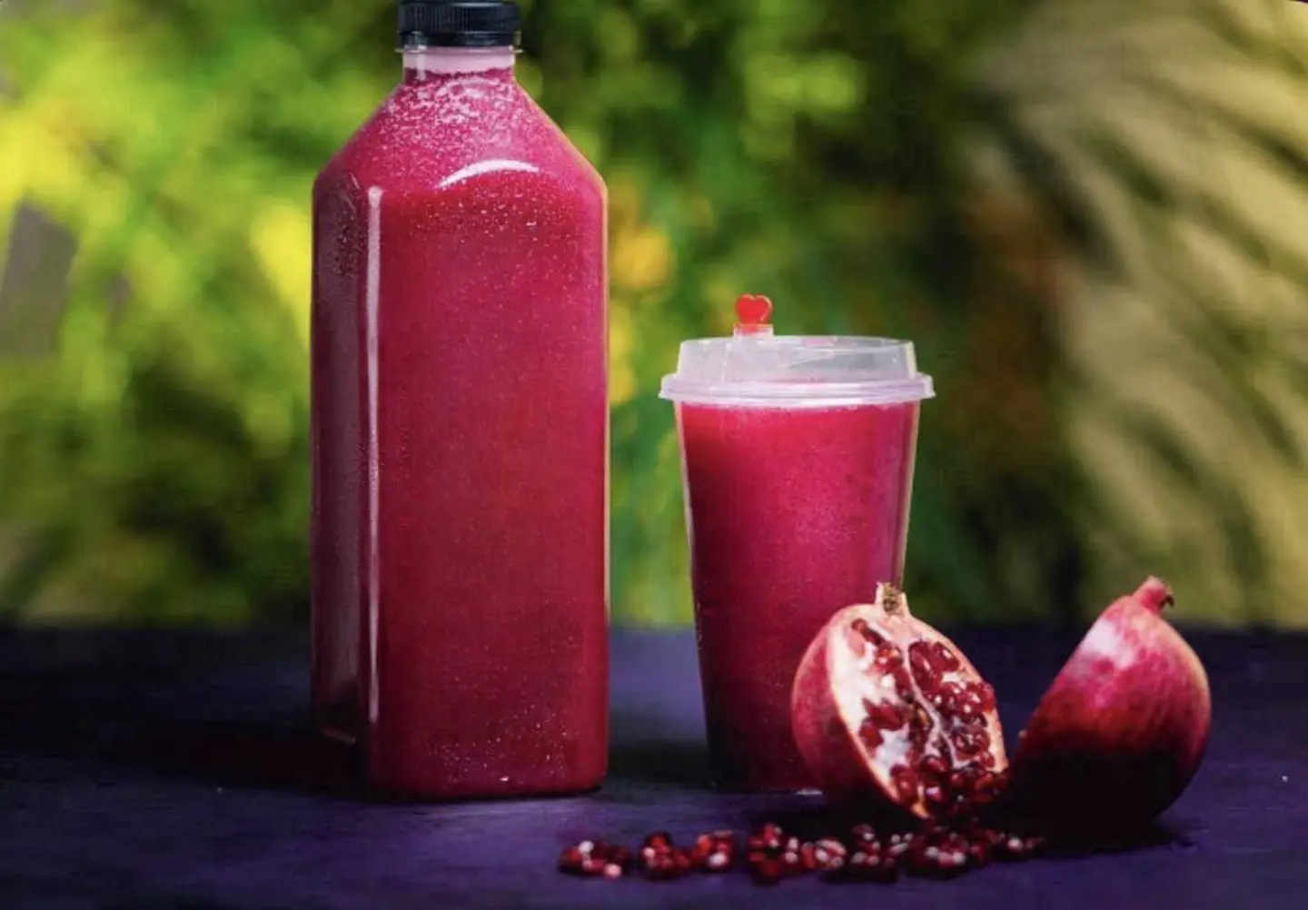 عصير رمان - وسط