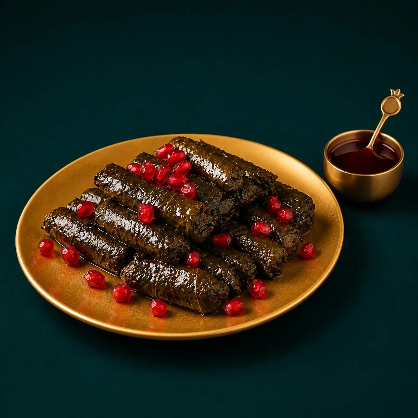 Pomegranate Molasses Grape Leaves - Small