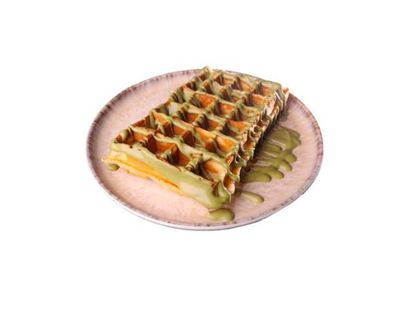 بيستاشو وافل - وسط