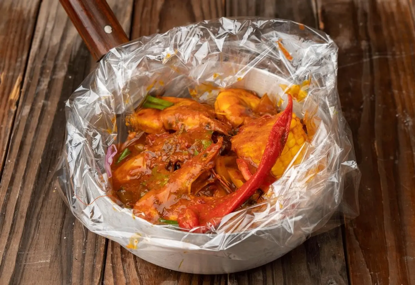 Spicy Cajun Flavored Shrimp - 500 Gram