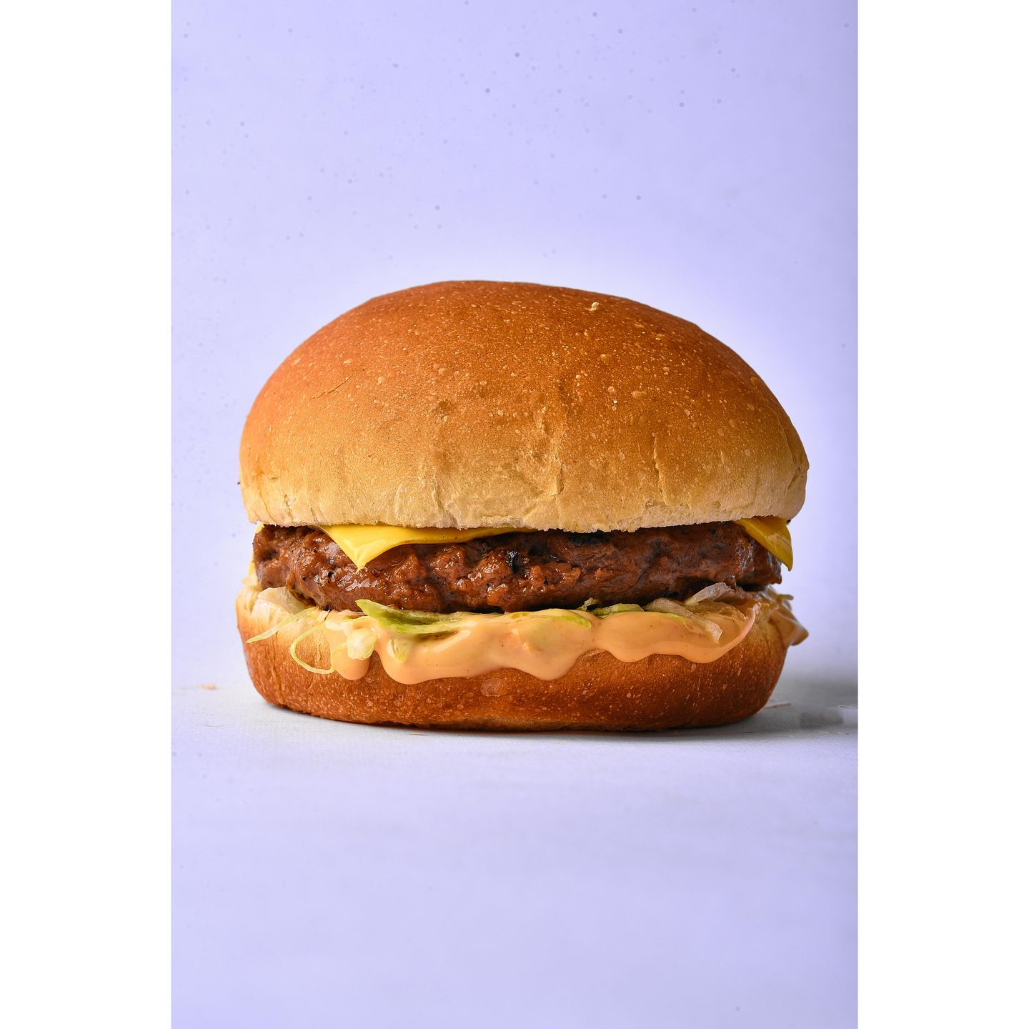 Beef Burger In Single Potato Bread - Normal