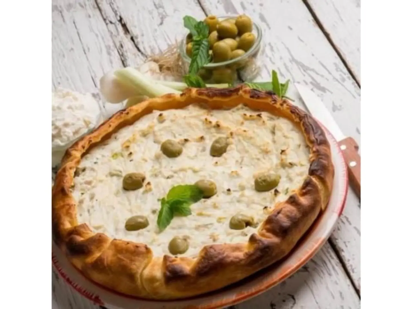 Cheese And Olive Pastry - Small