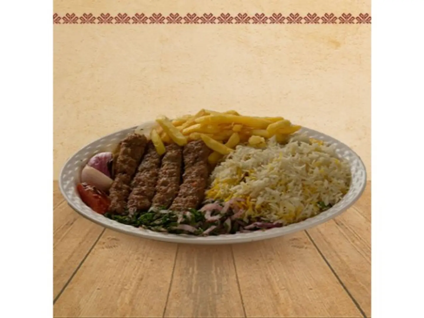 Meat Kebab - For One Person