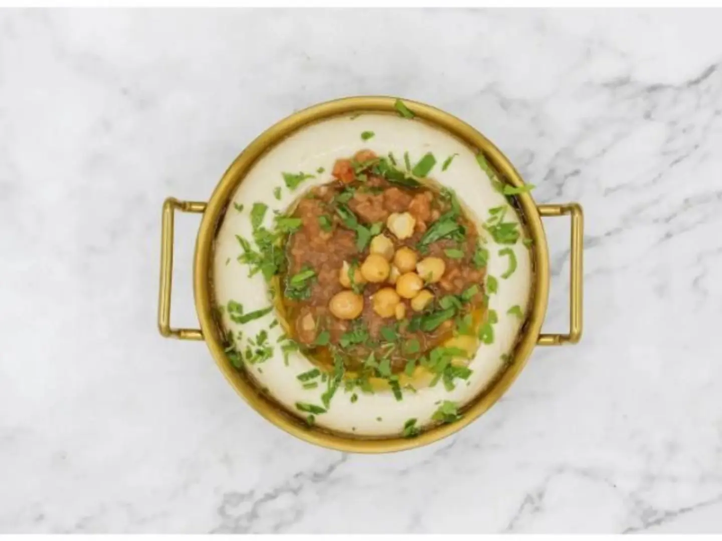 Hummus Plate With Olive Oil - Small