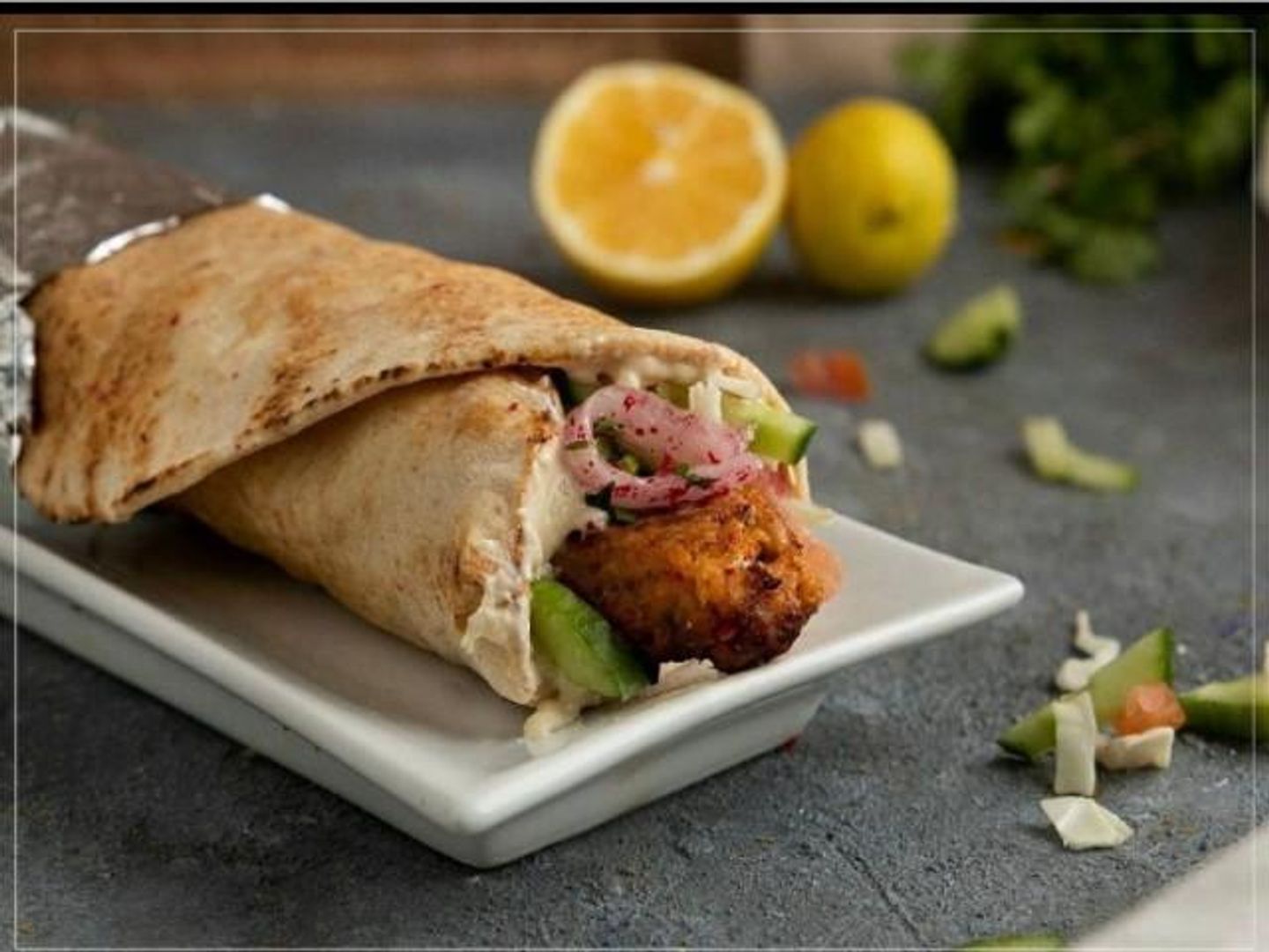 ساندوتش كباب دجاج - صغير